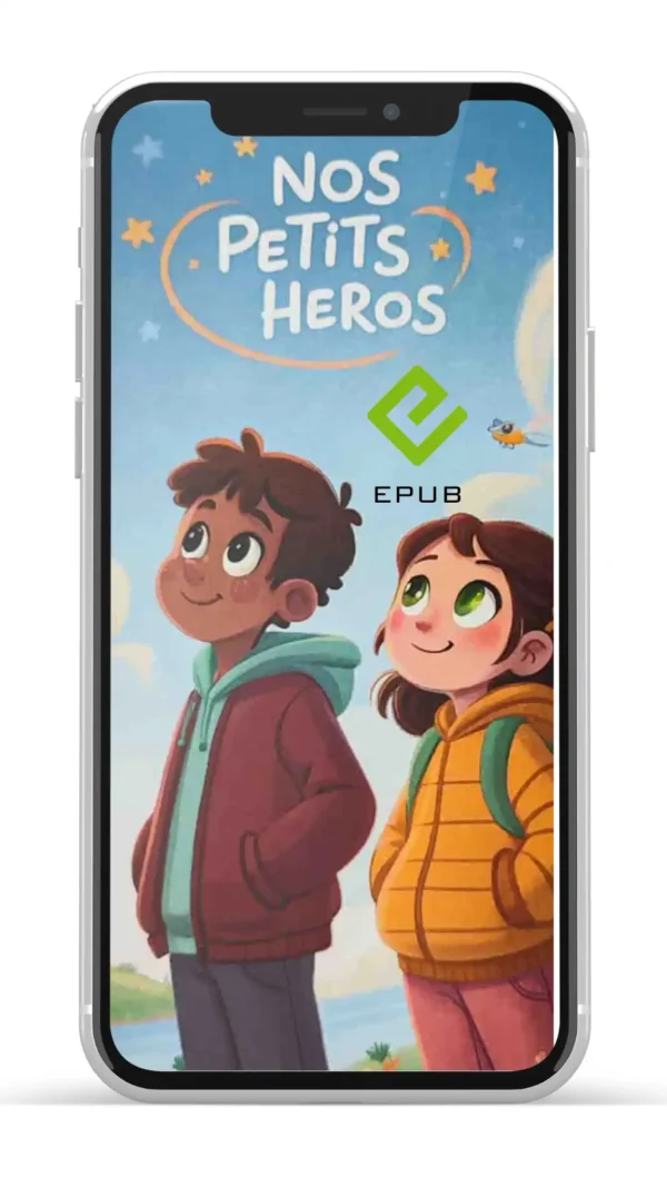 ebook personnalisé NosPetitsHeros (format epub)